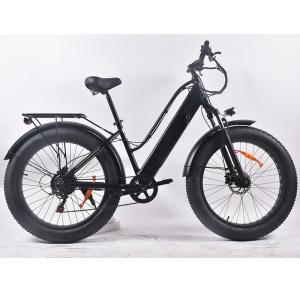 Quality 48V Fat Tire Electric Bike Hunting , 20 Mph E Bike For All Terrain wholesale