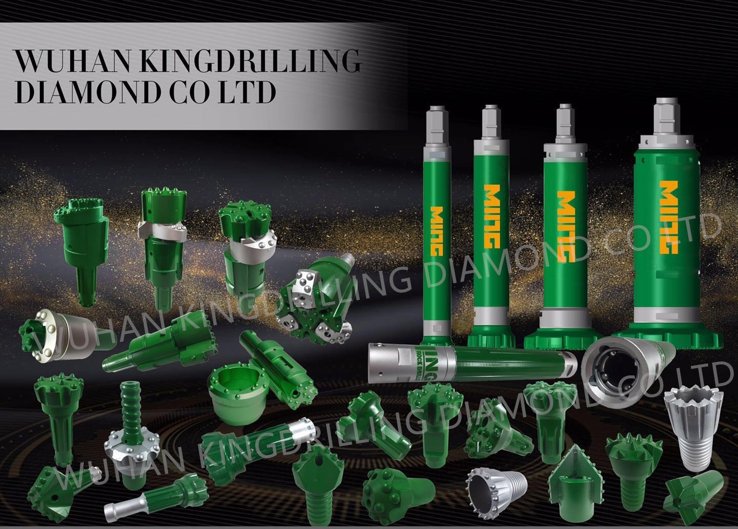 MISSION80 Pneumatic DTH Hammer Rock Drilling Bits 8inch