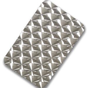 Quality 1500MM Width 304 201 430 Stainless Steel Sheet 3D Laser Finish Ethced wholesale