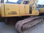 Used komatsu pc200-6 excavator for sale