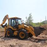 Powerful Crab Backhoe Loader Sturdy Flexible Heavy Duty ISO9001