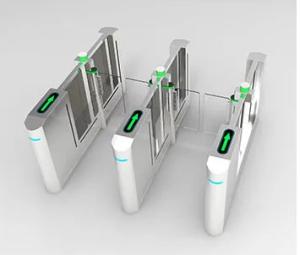 Quality Metal Train Station Turnstile Security Slim Speed Gate For Passenger wholesale