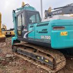 Used Excavator Kobelco Sk200 good Quality working condition used excavator