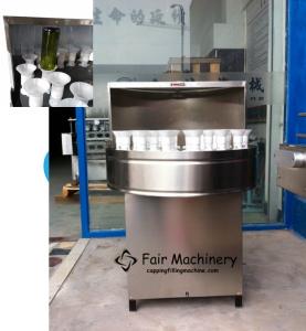 Quality 2000BPH 0.3m3/H Water Bottle Washing Machine , 0.75KW Automatic Jar Washing Machine wholesale