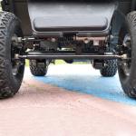 Blue color 2 Seats Mini Electric Power 4 Wheel 4 Kw Motors Golf Cart