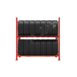 Quality Heavy Duty Stacking Detachable Metal Tire Storage Rack System For Forklift wholesale