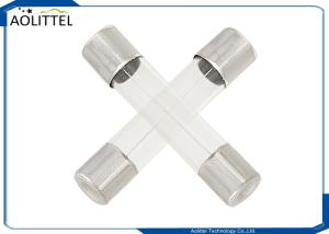 Quality 3AB 3AG 6.35x32mm Fast Acting Cartridge Fuses 5A AC 250V 125V Glass Tube Fuse 6.250MFC1500A wholesale