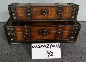 Quality Plywood Rustic Storage Trunk wholesale