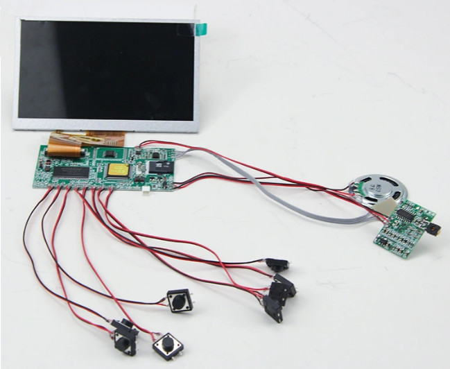 Media Player 2.4''4.3''5''7''10.1Inch Lcd Screen Sound Module Video Greeting Card Components Tft Module