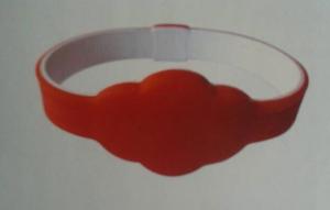 Quality RFID Double Color Silicone Wristband wholesale