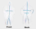 Viralproof 63g Disposable Medical Protective Clothing FDA510K