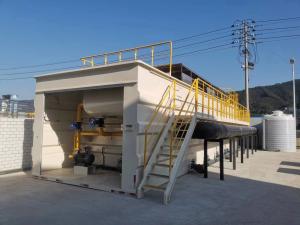 China High Load Impact Resistant Shallow Air Dissolved Air Flotation Wastewater Treatment 100m3/H on sale