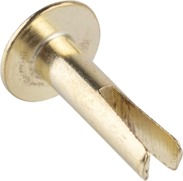 ISO9001 2015 Certificate Aluminium Flat Head Split Rivets Truss Nail Bifurcated