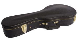 Quality Genuine Leather Mandolin Hard Case Easy Carring With Soft Velvet Padded wholesale