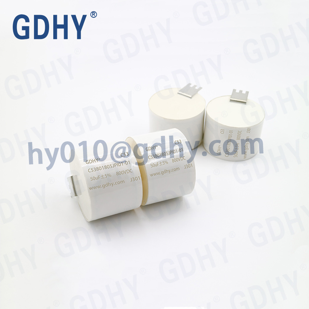 8UF 800V DC LINK Film Capacitors Myla Tape Packaging Epoxy Resin Seal