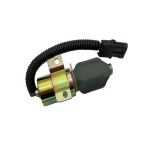 Quality Excavator Parts Diesel Engine Fuel Shutoff Stop Solenoid Valve 24Volt 1756ES-24E3ULBIS5 wholesale