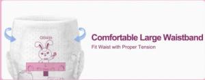Quality Super soft large waistband for baby diaper/pant diaper wholesale