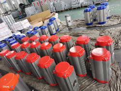 pneumatic 90 degree rotary actuator double acting single acting actuator