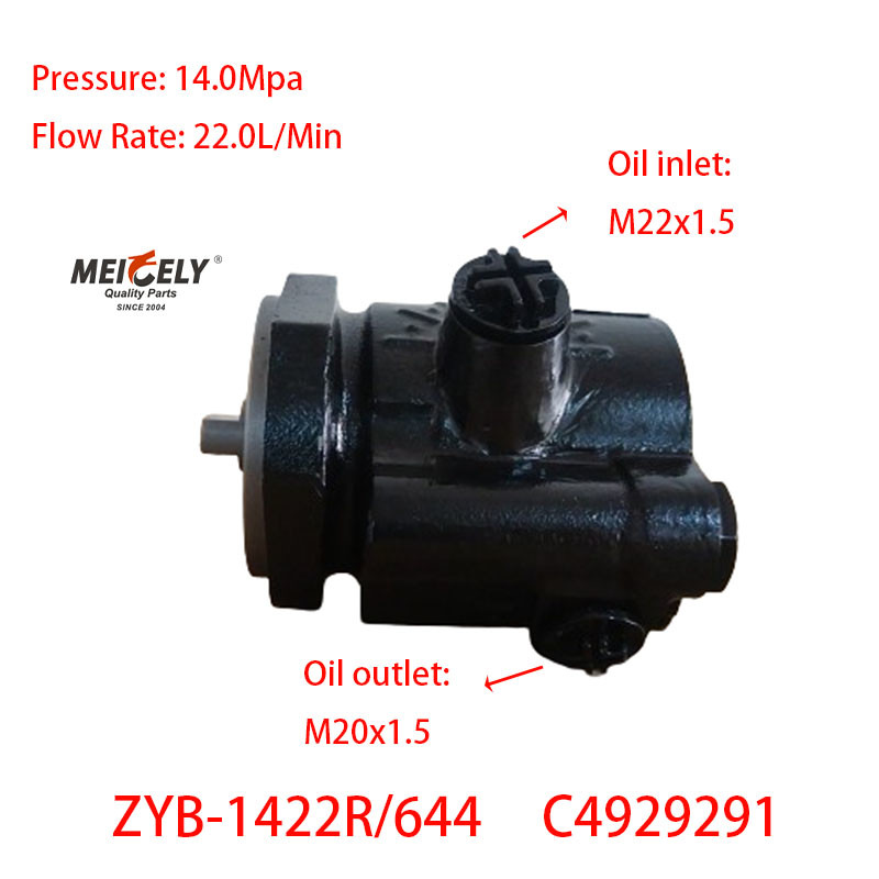 Stock Dongfeng Tianjin Cummins C4929291 Power Steering Vane Pump