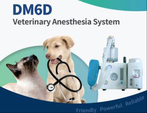 Quality High Precision DM6D VET Animal Anesthesia Machine 280kPa-600kPa wholesale