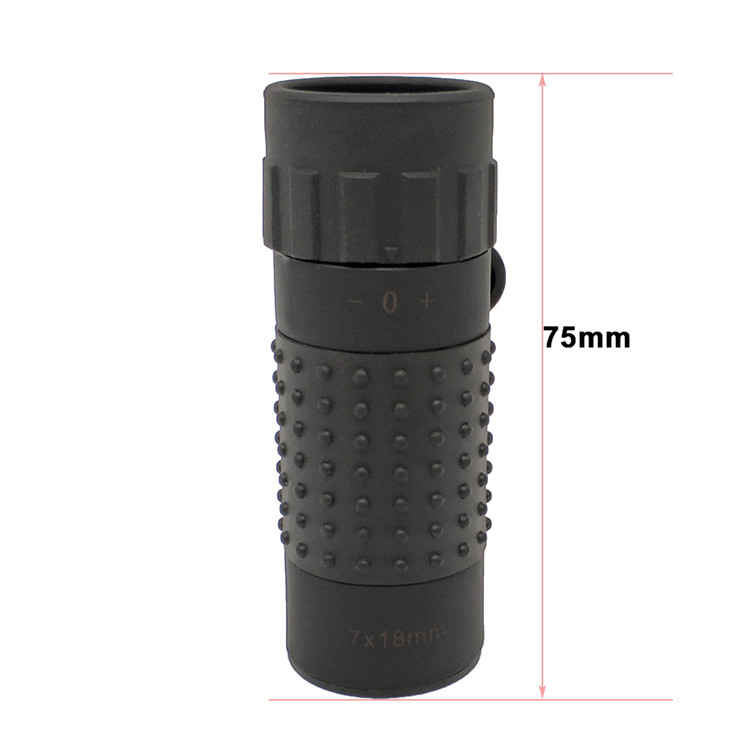 High Definition Waterproof Monocular Telescope 7x18 With Rangefinder