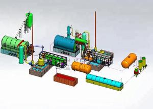Quality Engine Waste Oil Distillation Machine To Diesel 10 Ton wholesale