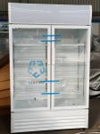 Double Door Pepsi Glass Door Refrigerator Upright Display Fridge Beer cooler
