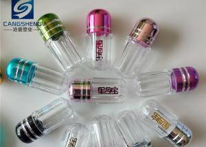 Quality Single Capsule Plastic Bottle With Metal Cap 5g ISO9001 wholesale