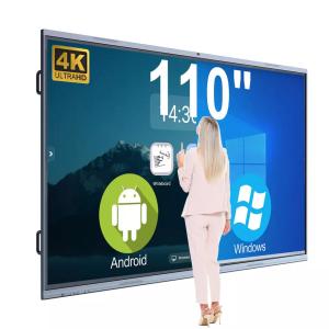 Quality LAN 110 Inch Lcd Panel Interactive Smart Whiteboard For School wholesale