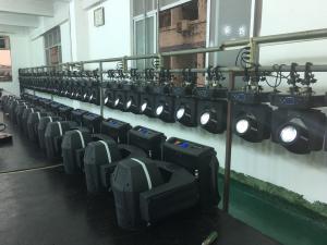 Quality Frost Lens Colorful Moving Head Stage Lights / LED Beam Moving Head Light wholesale