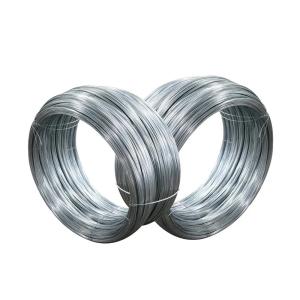 Quality Flat High Low Carbon Steel Wire 0.6mm-6mm Diameter Galvanised Steel Wire wholesale