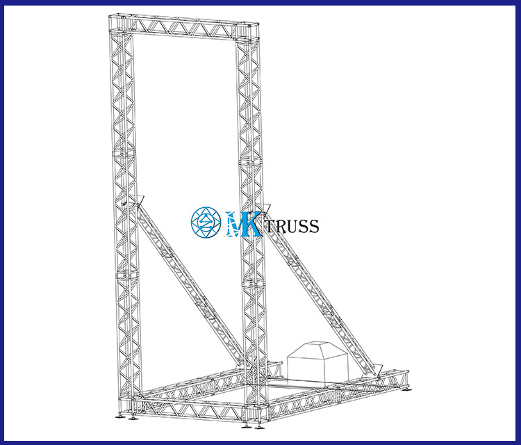 400mm Stage Lighting Moving Head Light Par Light Spotlight Truss Audio Speaker Studio Bracket Arm Mount