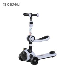 Quality with Lights, music, seats, big flash wheel3 colors availablePackage size 67*50*62cm, suitable for boys and girls scooter wholesale