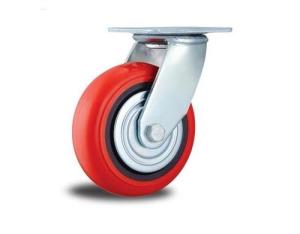 Quality Swivel PU cast iron Caster Korea wholesale