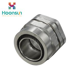 Quality Nickel Plated Fire Rated Cable Glands BW Type For Explosion Proof ROHS / ISO wholesale