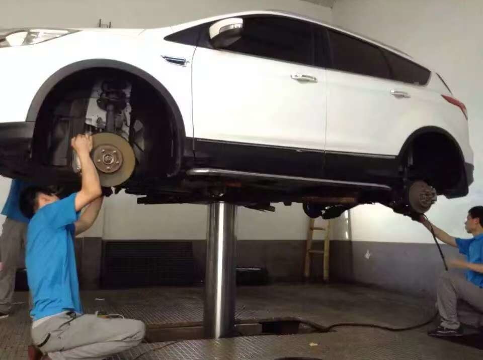 T-400H Heavy Duty Single Column Car Lift For Garages Workshop