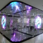 Ultra Transparent Glass LED Screen Display Advertising LED Film Screen Video