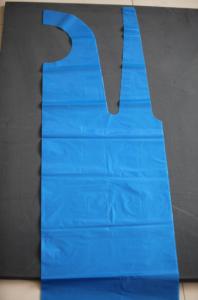 Quality Flat Packed Disposable Plastic Aprons For Food Processing Industry / Medical wholesale