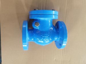 Quality Customized 3 inch Swing Cast Iron Check Valve For Water Pump JIS B2043 wholesale