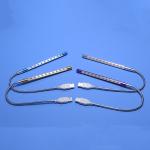Custom Metal Gooseneck Tube Plating USB Light Bendable Steel Tubing 10mm