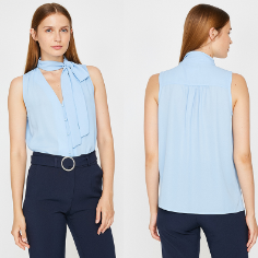 Summer latest women white blouse styles with petal sleeve