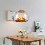 Mountain View Glass Pendant Light Nordic island pendant lights creative coffee