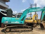 Mitsubishi Engine Used Kobelco Excavator SK200-6 700mm Shoe Size