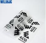 Fitness Clothing Tagless Iron On Clothing Labels , Heat Transfer Garment Labels