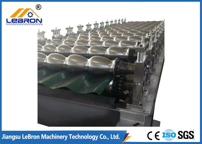 380V 50HZ 3 Phase Glazed Tile Roll Forming Machine For Color Steel Tile Production