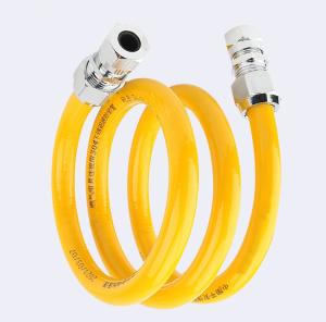 Quality High Pressure 800mm Flexible Natural Gas Hose DN13 For Cooker Connections wholesale