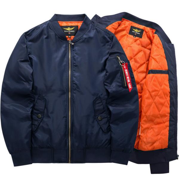 Ma1 Aviator Running Jacket Of 100% Cotton Men's Jacket for sport Winter Tide