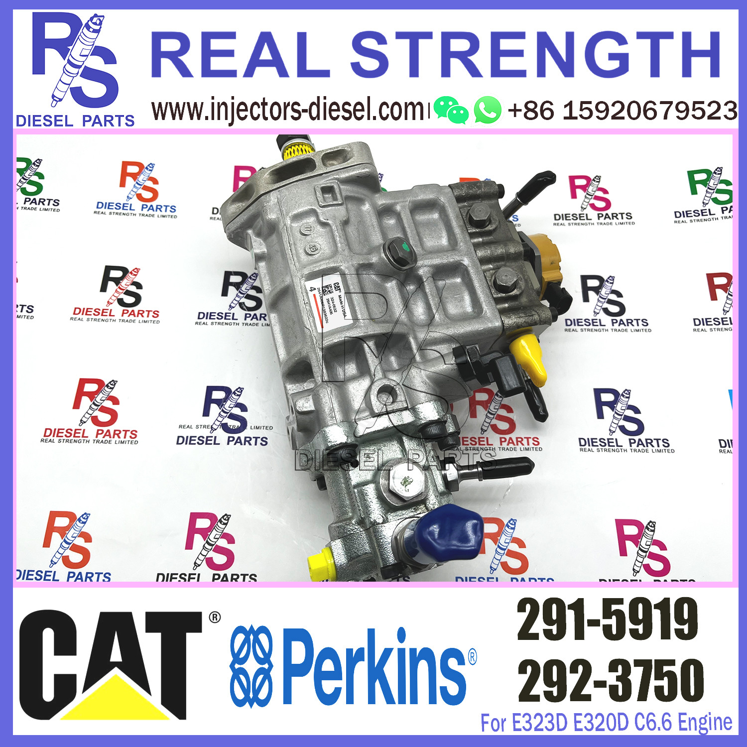 320D Diesel Engine Fuel Injection Pump 10R-7760 10R7760 291-5919