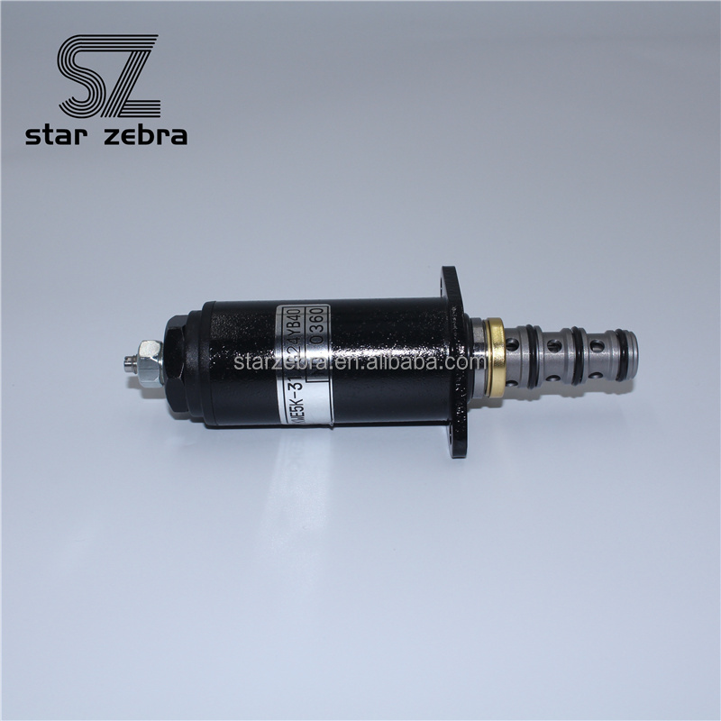Manufacturing Plant YN35V00021F1 Excavator Parts Hydraulic Solenoid Valves KWE5K-31 G24YB40 for Kobelco Excavator