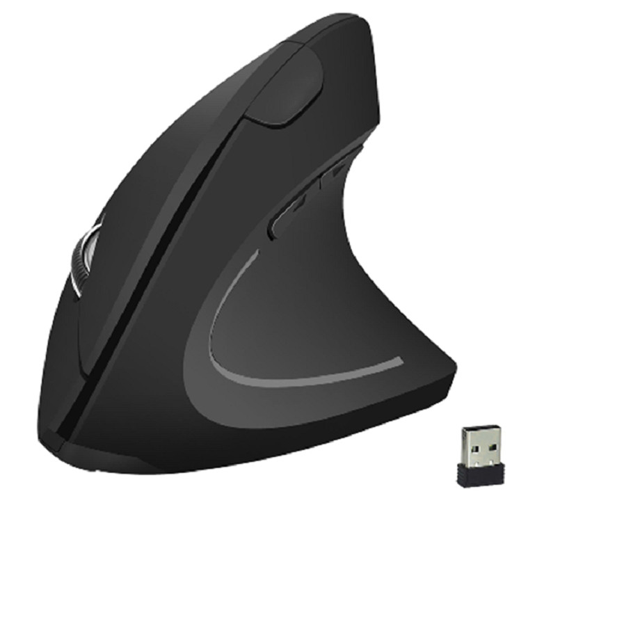 2.4G Wireless Rechargeable Mouse With 5 Million Clicks Lifespan 800-1200-1600 DPI 6 Buttons Compatible With Laptops Desktops